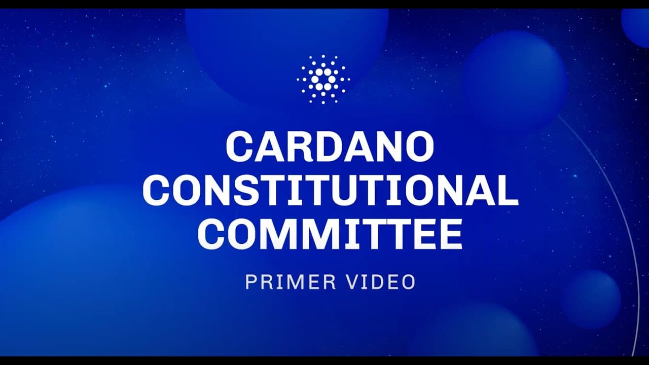 Cardano Constitutional Committee 📜