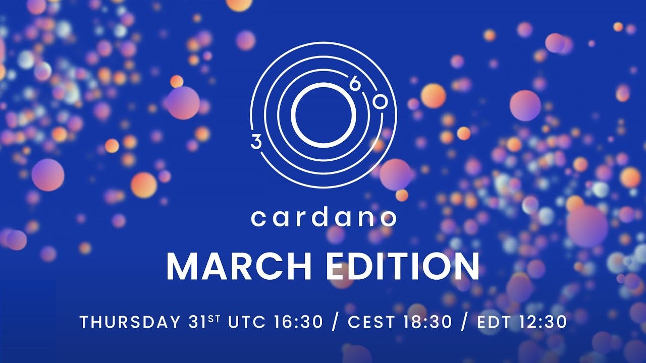 Cardano360 March 2022