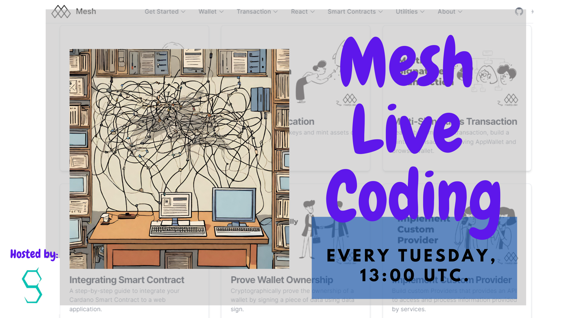 A new and exciting edition of Gimbalabs 🏗 MeshJS Live Coding session on May 15, 2024.